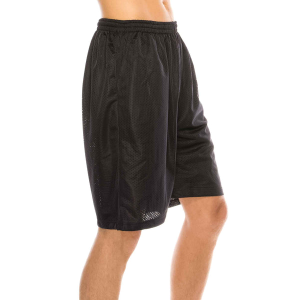 Tall Mesh Basketball Shorts With Tape