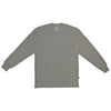 Men's Cozy Heather Grey Thermal Knit Top waffle knit, sizes S-XL. Variety of colors. Fabric: Solid-100% Cotton, Charcoal & H Grey-80% Cotton 20% Poly. 9.2 oz