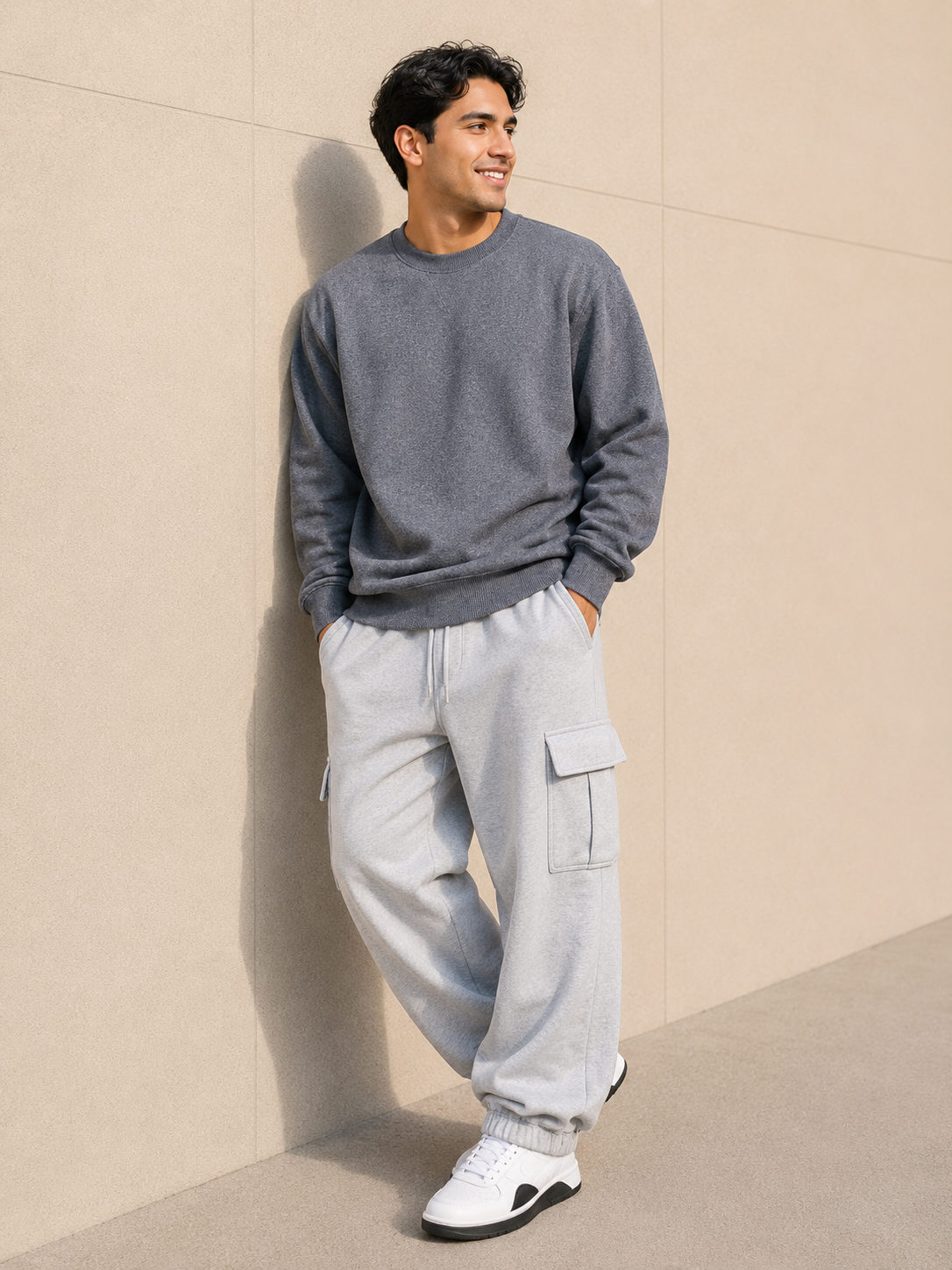 Fleece Crew Neck Sweatshirt 2XL - 5XL – Pro 5 USA