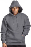 Fleece Dark Grey Pullover hoodie: Versatile & cozy. Double-lined hood. Loose fit tip: opt one size down for snugness. Sizes: 2XL-5XL. Colors: Black, Heather Grey, Dark Grey, Navy
