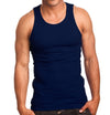 Set of three Navy sleeveless undershirts, commonly known as A-shirts or tank tops.