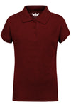 Girls' Burgundy Polo Shirt: A timeless classic for versatile style. Comfortable fit with a collared design. Available in various sizes and vibrant colors. Made from quality materials for lasting durability and easy care.