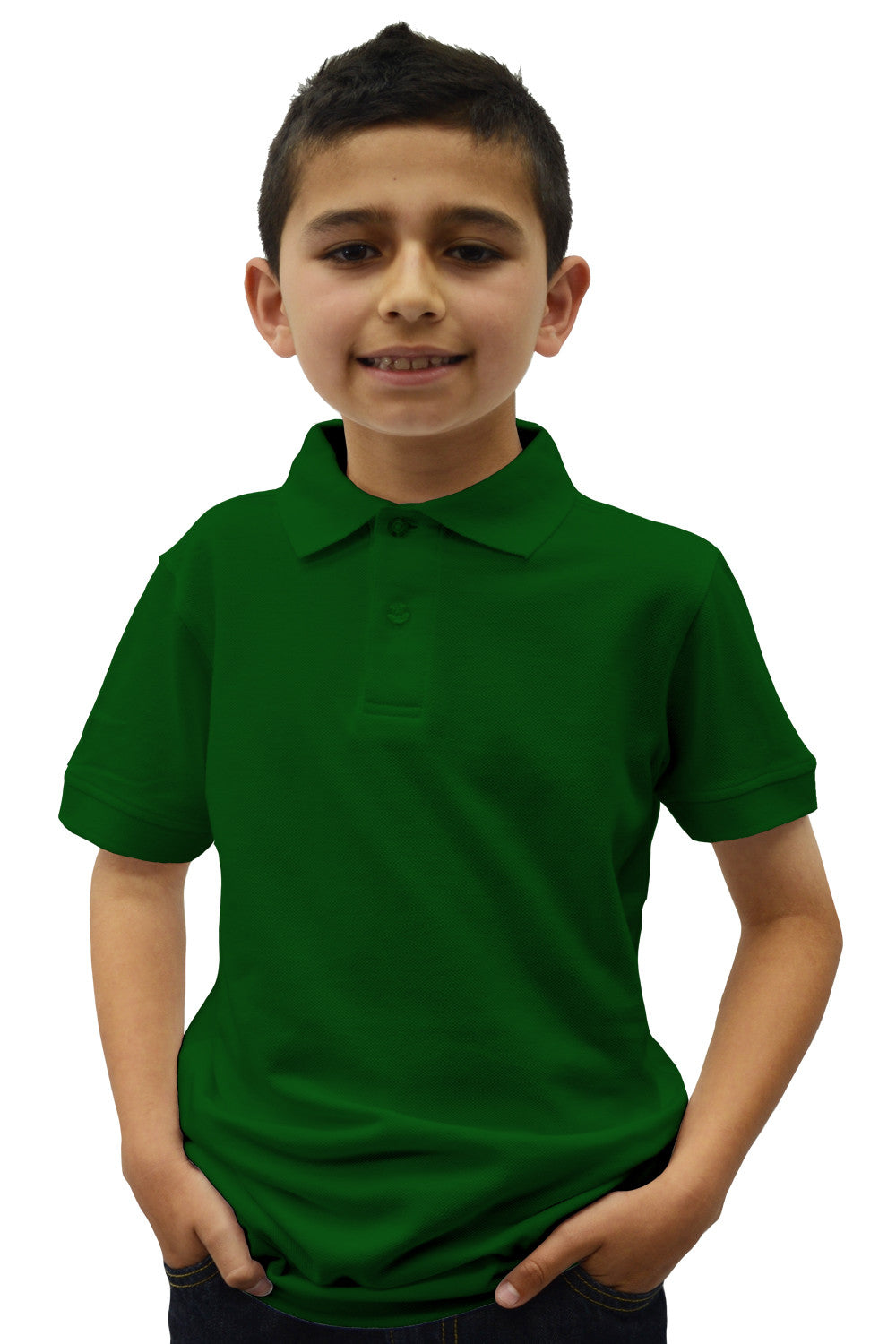 Boys hunter sales green polo