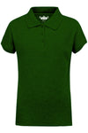 Girls' Dark Green Polo Shirt: A timeless classic for versatile style. Comfortable fit with a collared design. Available in various sizes and vibrant colors. Made from quality materials for lasting durability and easy care.