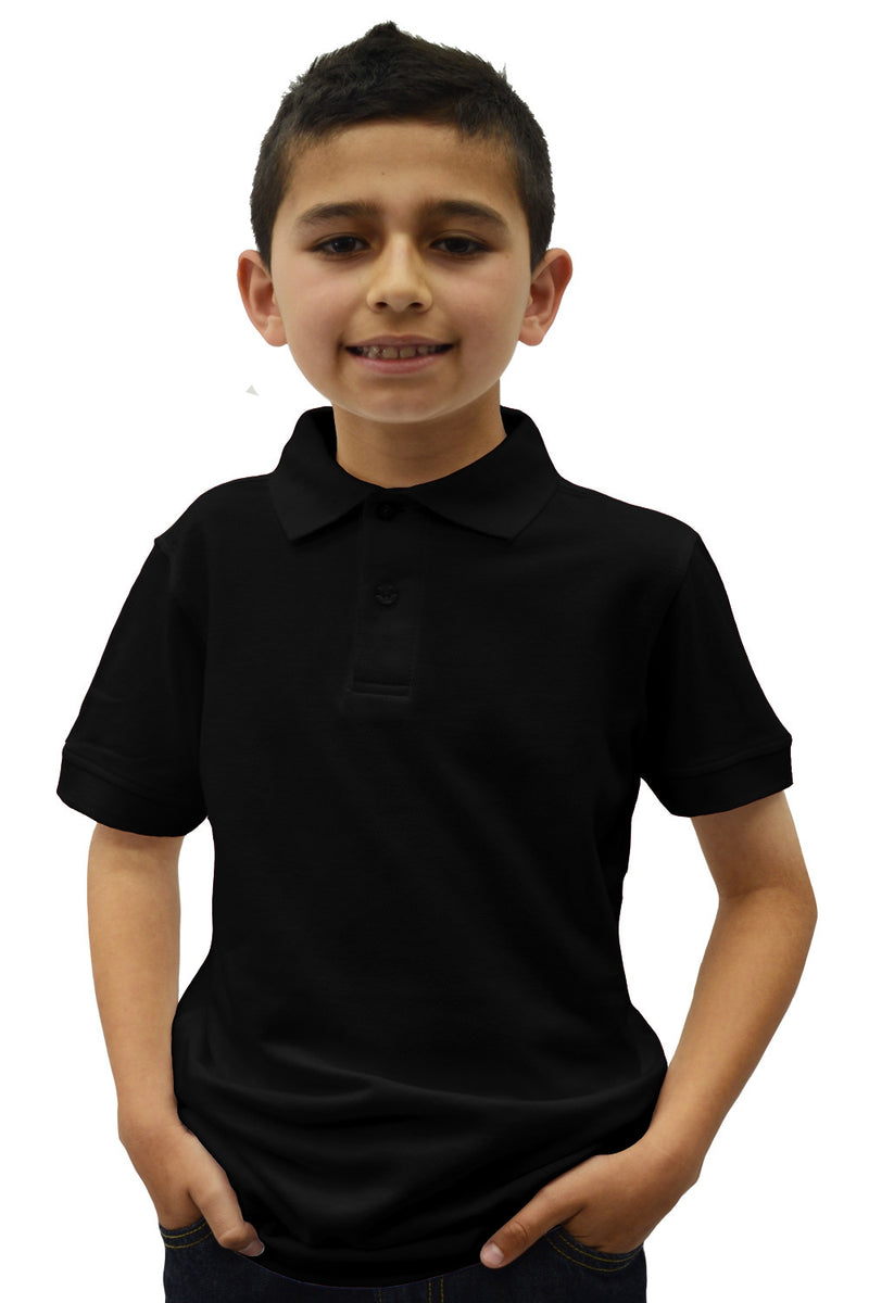 Boys Junior Polo - Black