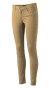 Girls Khaki Skinny Pants (Sizes 4-14): Comfy cotton blend with 3% spandex. Adjustable waist for ideal fit. Sleek skinny leg. Colors: Navy, Khaki, Black. Style: LGSK80.