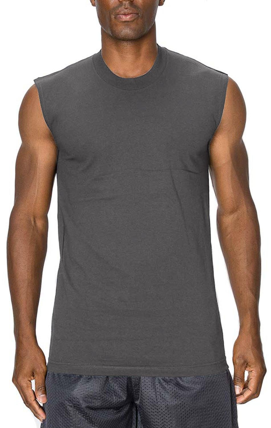 PRO 5 Apparel Men's Muscle Shirts 3-Pack - Sleeveless Tees, Sizes SM To 7X, Basic Fit
