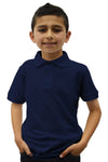 Boys Junior Polo -Navy