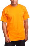 Elevate style with Athletic Fit Orange T-Shirts - lightweight, breathable for active living. Finer threads than Super Heavy T-shirts, ensuring comfort. Ideal for all activities, sizes S-XL. Colors: White, Black, Heather Grey, more. Fabric: Solid Colors-100% Cotton, Charcoal & Heather Grey-80% Cotton 20% Polyester. Weight: 5.6 oz. Seamlessly blend fashion and function with our go-to Athletic Fit T-Shirt.