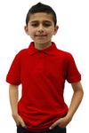 Boys Junior Polo - Red