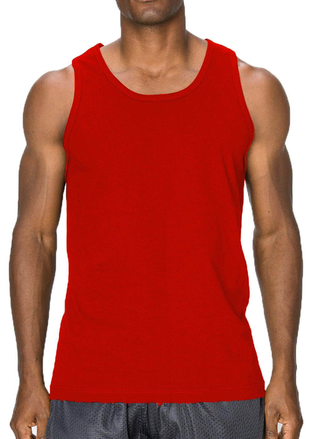 Pro 5 Mens Muscle Tank Top,Black,3XL